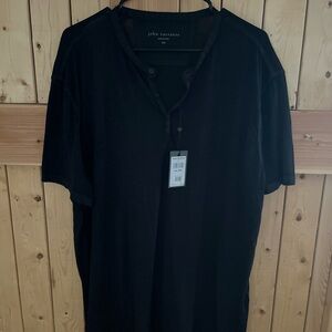 John Varvatos Black Men's Shirt